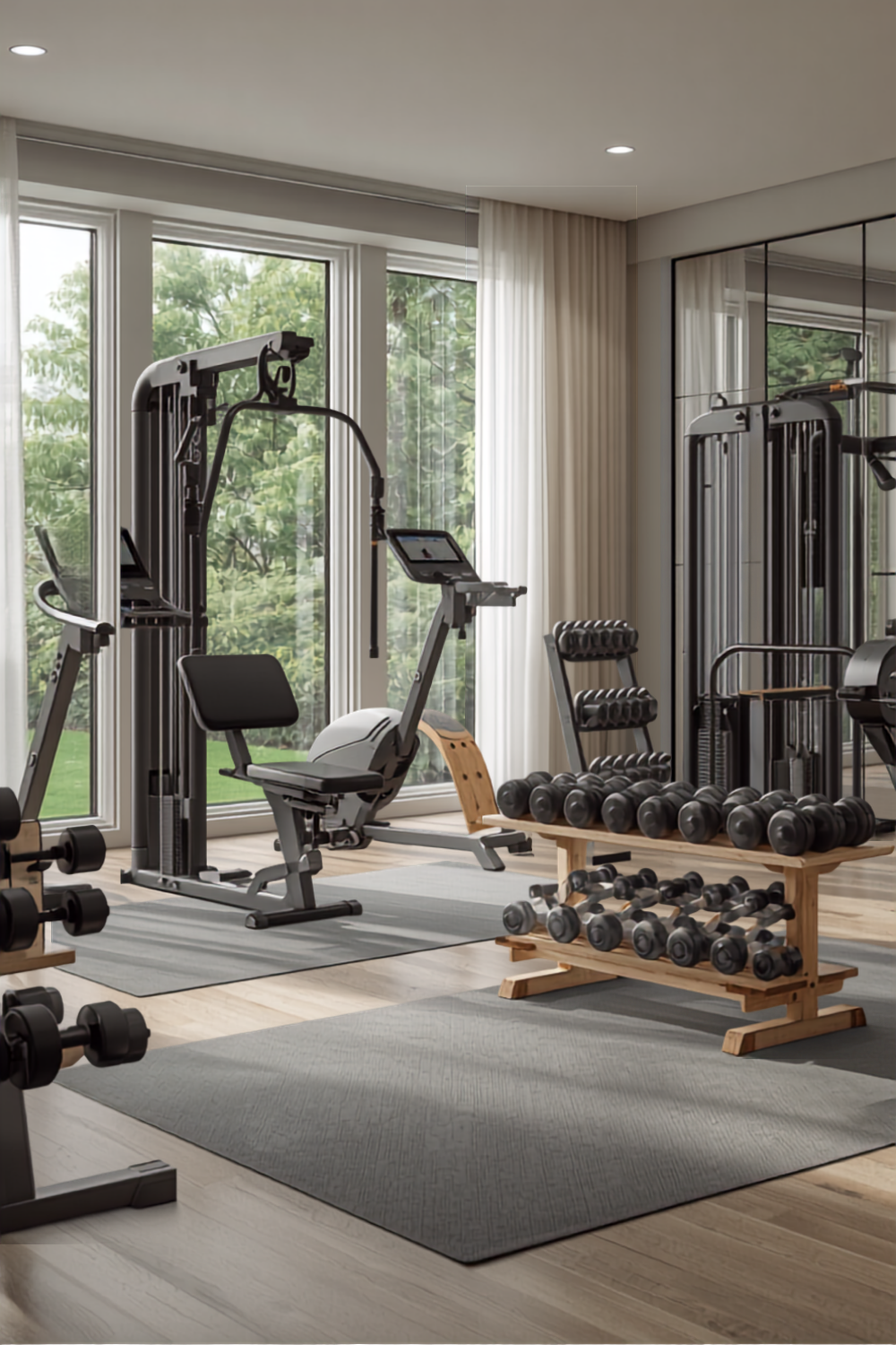 Home Gym mit Geräten: Für alle mit eigenem Trainingsraum